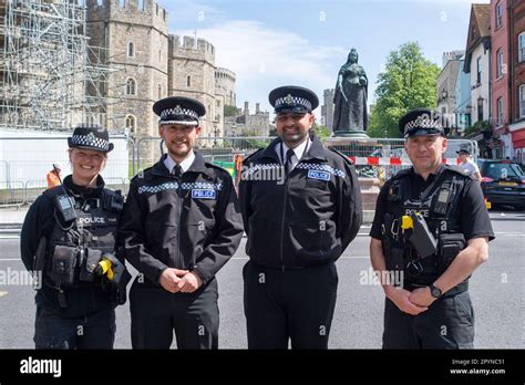 Windsor Berkshire Uk 4th May 2023 Thames Valley Police Chief