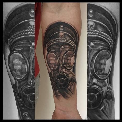 Leg Sleeve Tattoo Wrist Tattoo Gas Mask Tattoo Americana Tattoo