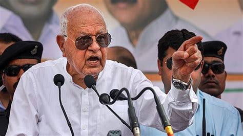 NC Congress Alliance Will Ensure Statehood For J K Farooq Abdullah