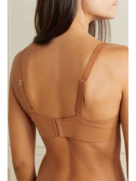 NUBIAN SKIN Naked Stretch Jersey Soft Cup Bra NET A PORTER