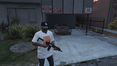 Supreme Fuck Nike T Shirt For Franklin GTA5 Mods