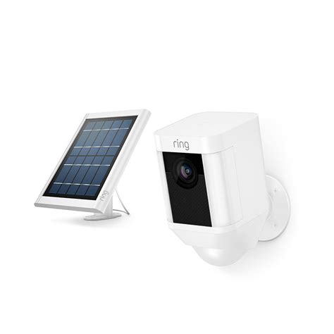 Ring Spotlight Cam Solar | HD Wireless Outdoor Security Camera | Ring