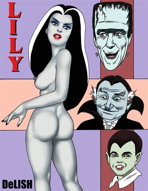 Rule 34 Ass Black Nails Breasts Eddie Munster Eyeshadow Female Female Focus Herman Munster