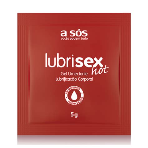 Gel Lubrificante Aquecimento Lubrisex Hot Sachê g Brincadeira Secreta