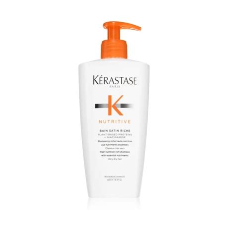 K Rastase Nutritive Bain Satin Riche High Nutrition Rich Shampoo