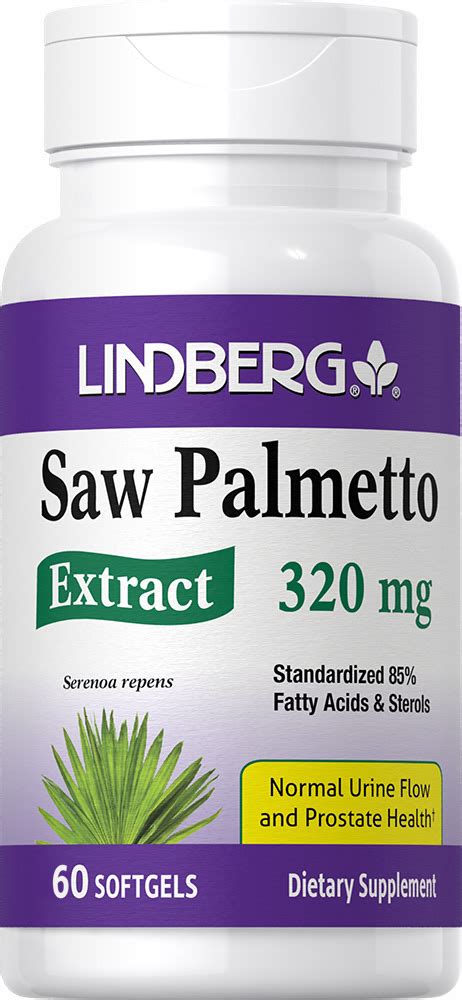 Saw Palmetto Extract, 320 mg, 180 Softgels | PipingRock Health Products