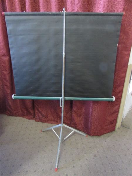 Lot Detail Vintage Movie Projector Screens