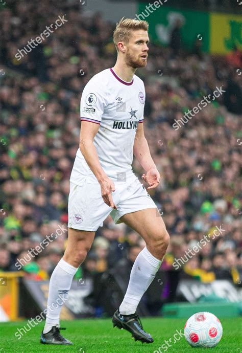 Kristoffer Ajer Brentford Standing Over Ball Editorial Stock Photo