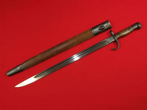 Rare Ww1 1907 Hooked Quillon Bayonet In Superb Condition 1910 Dated