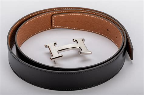 Hermes Belt Black Gold