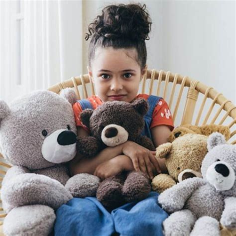 Gund Fuzzy Extra Large Plush Teddy Bear Grey 61cm Shop Toys Online