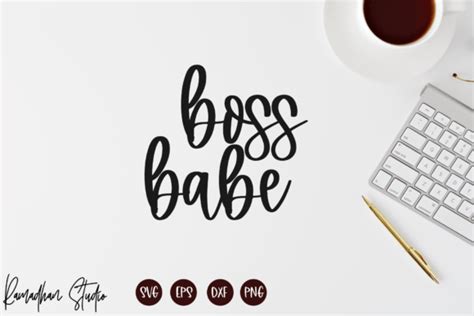 Boss Babe Boss Svg Girl Boss Svg Png Graphic By Ramadhanstudio Creative Fabrica