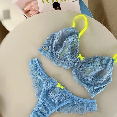 Conjunto Bicolor Aro e Sem Bojo Gardens Lingerie Moda Íntima Linha Noite