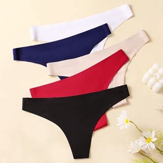 Zxyouping Pcs T Back Seamless Sexy Panty For Women Comfortable Low Waist Bikini For