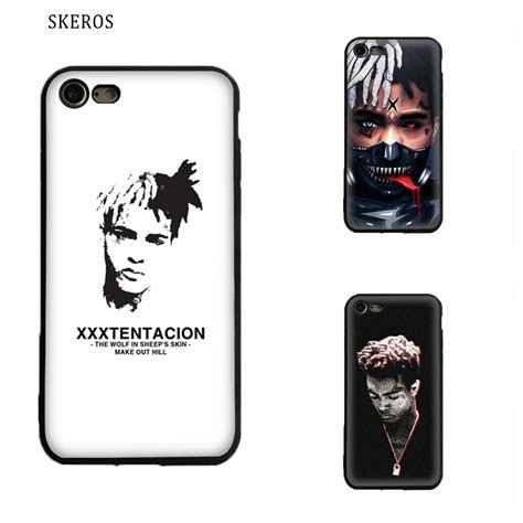 Skeros Xxxtentacion Silicone Tpu Phone Soft Cover For Apple Iphone X 5 5s Se 6 6s 7 8 6 Plus 6s