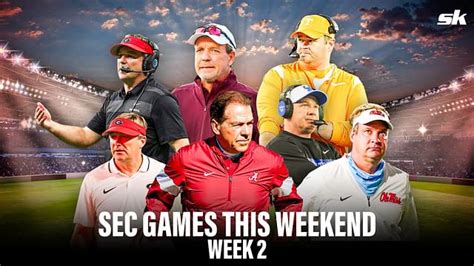 SEC Football Games this Weekend: TV Schedule, Channel, Time & Live ...