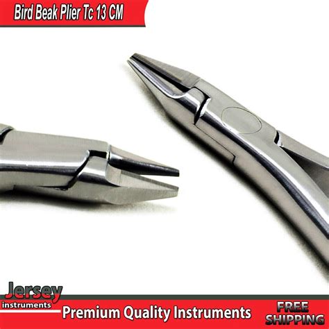 Dental Bird Beak Plier Tc Lingual Archwire Bending Orthodontic Pliers