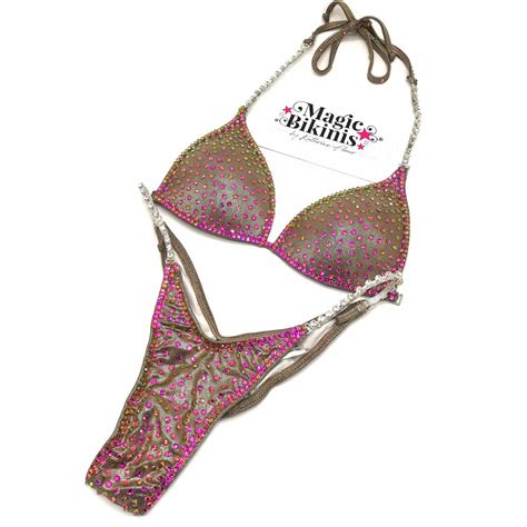 Competition Bikini No 116 Bronze Avatar Sparkles NPC PCA ICN INBA Magic Bikinis Custom