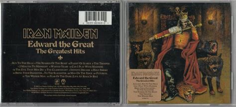 Iron Maiden Edward The Great Greatest Hits Cd Nov 2002 Sony Music