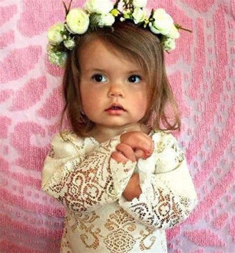 Boho Flower Girl Dress Bell Sleeve Flower Girl Dress Vintage Etsy