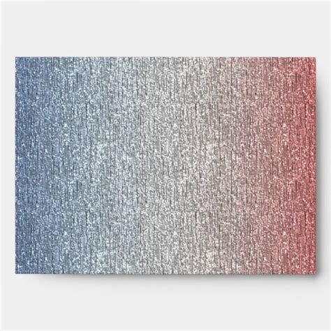Patriotic Red White Blue American Flag Envelopes Zazzle