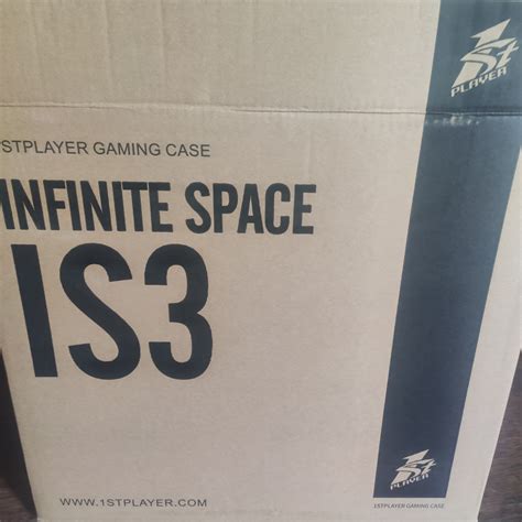 Корпус 1STPLAYER INFINITE SPACE IS3 Black IS3-BK-1F2 — купить в ...