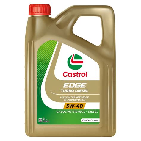 Engine oil CASTROL EDGE TURBO DIESEL 5W40 4l, 15F819 | AUTODOC price ...
