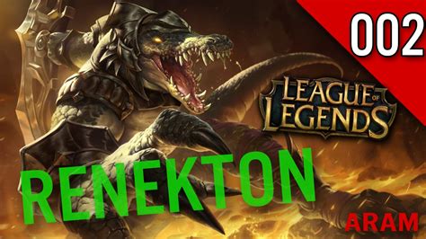 League Of Legends Hd Renekton Aram Gameplay Youtube