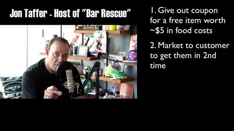Jon Taffers Excellent Advice For Restaurant Owners Youtube