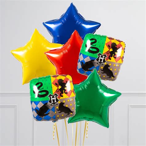 7th Birthday Harry Potter Balloon Bouquet | Fusionballoons.com