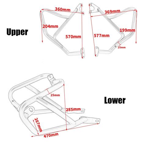 Buy Ship From USA Motorcycle Versys650 Highway Crash Bars Engine Guard