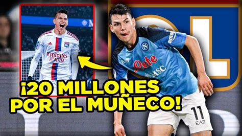 SE NOS VA EL CHUCKY LOZANO Se Despide Del NAPOLI Por 20 MILLONES