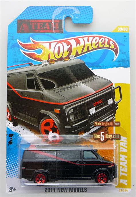 Take Five A Day Blog Archive Hot Wheels A Team Van