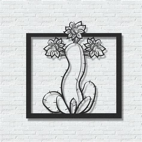 Cactus"・Premium Metal Wall Art - Limited Edition