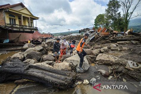 BNPB Total 67 Orang Meninggal Dunia Dalam Bencana Banjir Lahar Marapi