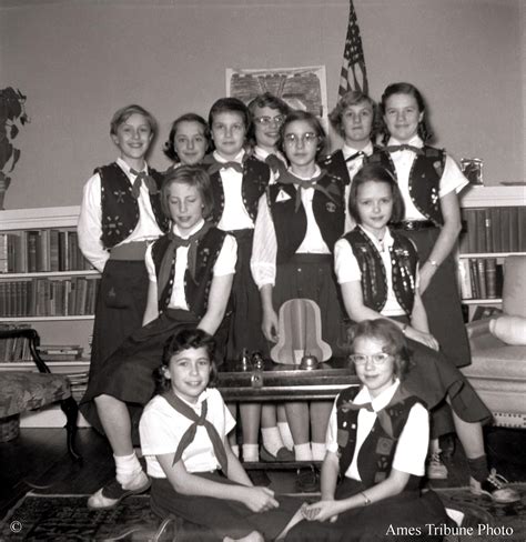 1955 Camp Fire Girls Ames History Museum