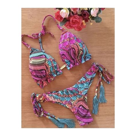 Barly Bikini Sexy Para Mujer Push Up Fucsia Talla M Kast Pe Falabella