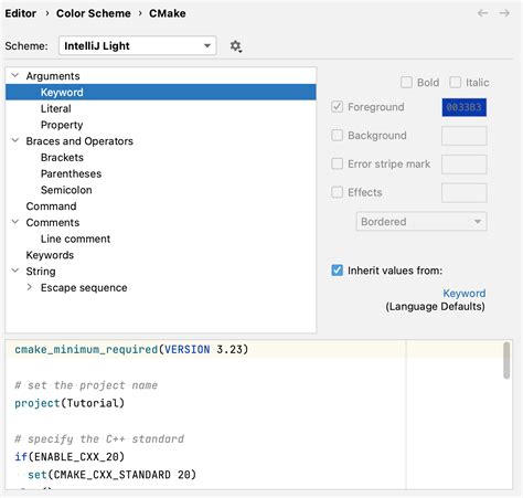 Cmakeliststxt Clion Documentation