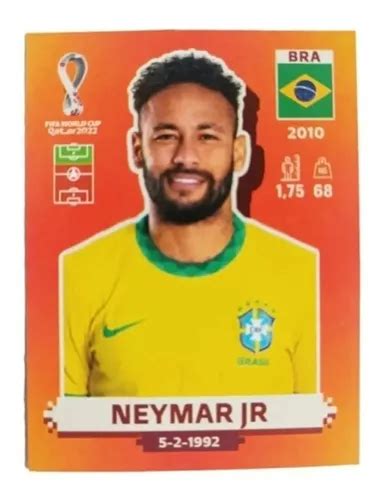 3 Figuritas Mundial Neymar Mbappe Ronaldo Qatar 2022 MercadoLibre