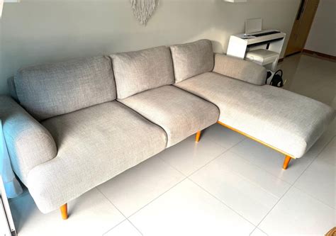 Castlery L Shape Henri Sofa Sectional Furniture Home Living