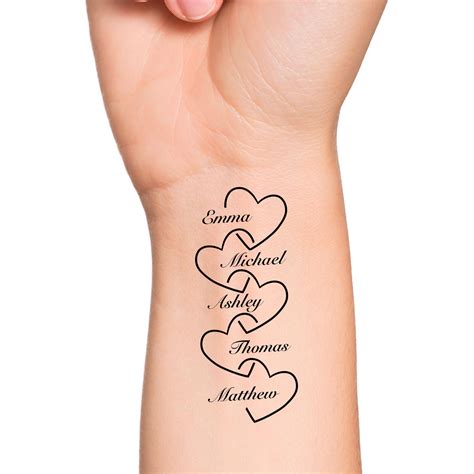 tattoos to represent grandchildren 3