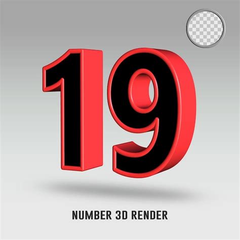 Number 19 Clipart