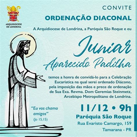 Ordena O Diaconal Arquidiocese De Londrina