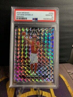 2024 Panini Mosaic Rookies Mosaic Prizm 302 Jayden Daniels RC EBay