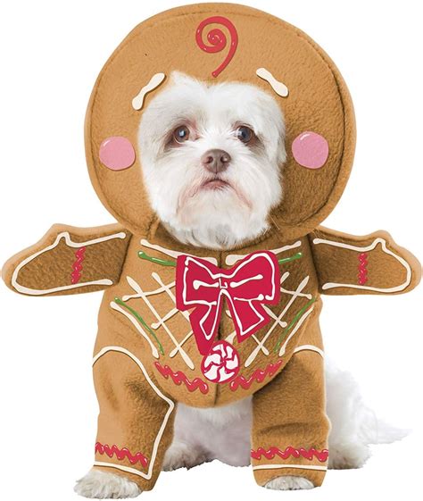 Gingerbread Pup Dog Costume Holiday Pet Costumes On Amazon Popsugar