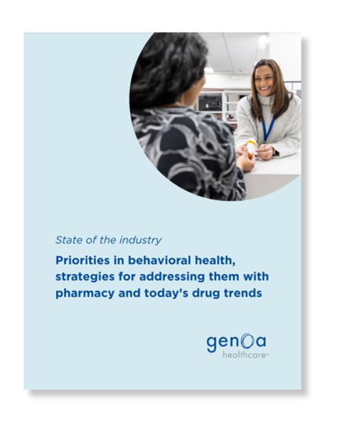 Behavioral Health Pharmacy Insights Genoa Healthcare