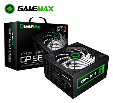 FUENTE DE PODER GP 650W GAMEMAX APFC 80 PLUS BRONZE PC System Store