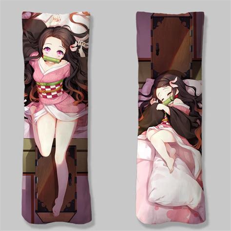 Nezuko Kamado Undressable Hentai Body Pillow Naked Dakimakura Kimetsu