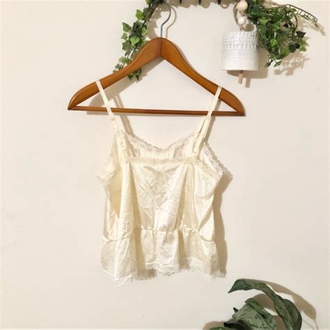 Jcpenney Intimates Sleepwear Vintage 98s Jc Penny Made In Usa Camisole Lingerie Poshmark