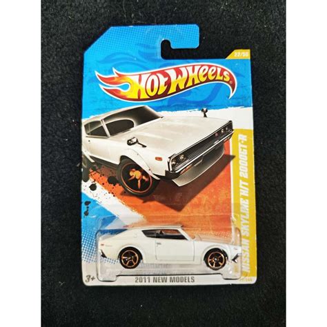 Hot Wheels Nissan Skyline H T Gt R Hw New Models Gt R Kenmeri Free Protector Shopee